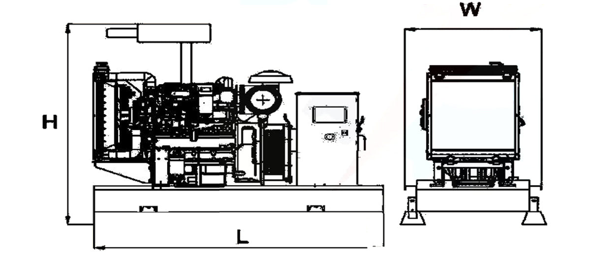 Perkins Diesel Silent Generator - 10 KVA UK Edition