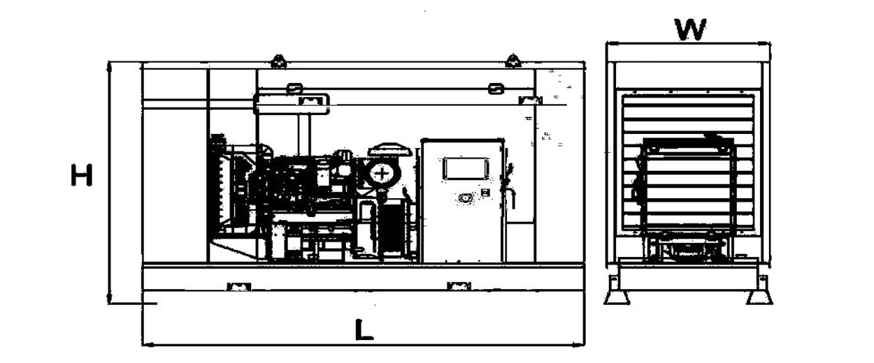 Perkins Diesel Silent Generator - 10 KVA UK Edition