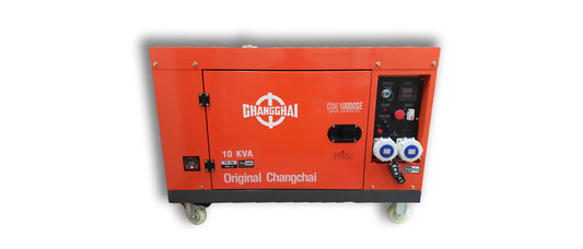 CCAE10000SE - 10 KVA Diesel Silent Generator - CHANGCHAI