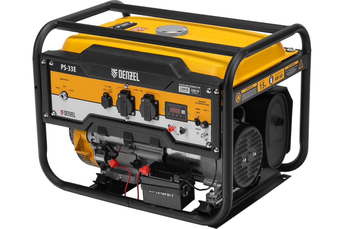 Discover the Denzel | Gasoline Generator | PS-33E - PS-33 | 3.3KW