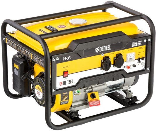 Discover the Denzel | Gasoline Generator | PS-33E - PS-33 | 3.3KW