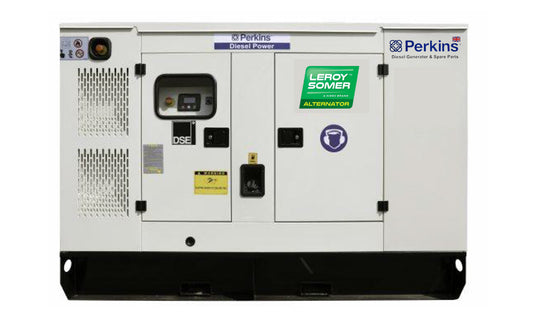 Perkins Uk - 22 kva Diesel Silent Generator - Leroy Somer Alternator