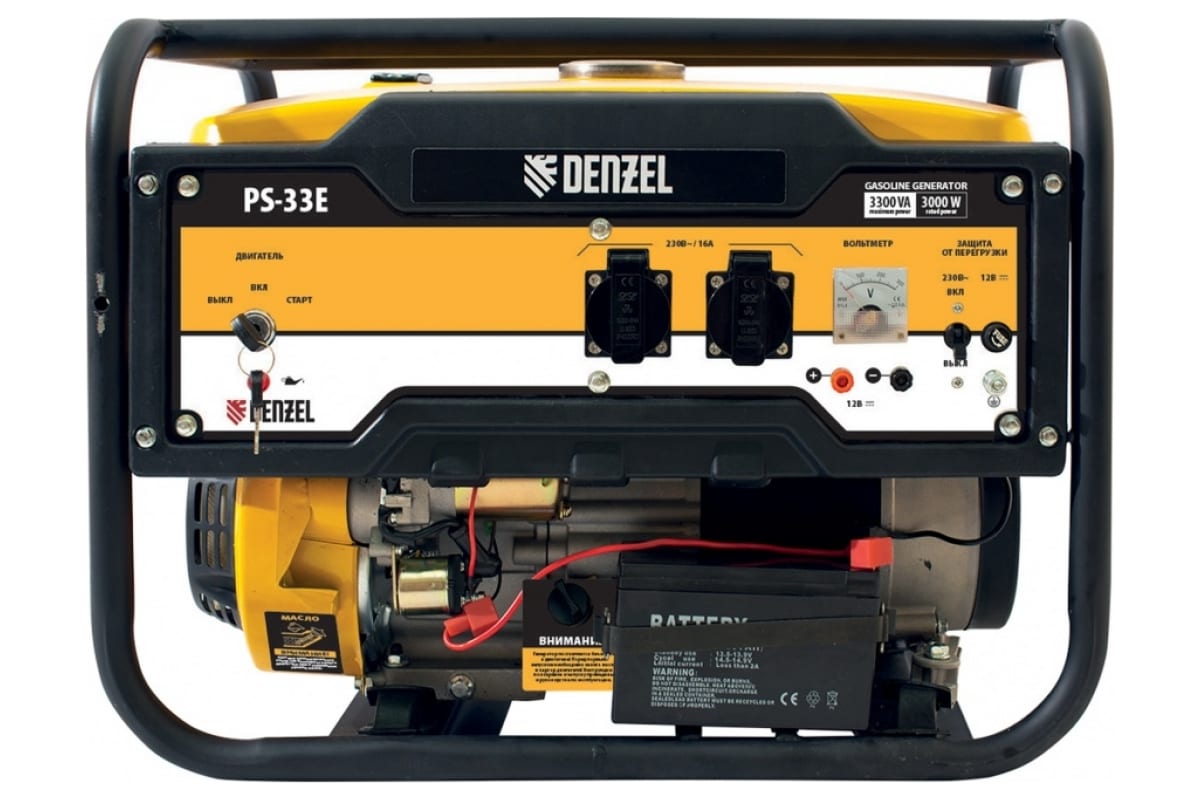 Discover the Denzel | Gasoline Generator | PS-33E - PS-33 | 3.3KW