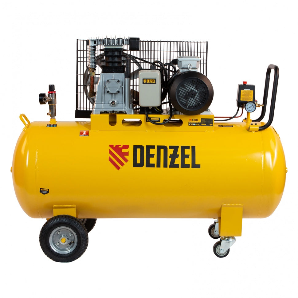 Air compressor BCI3000-T/200, belt drive, 3.0 kW, 200 liters, 530 l/min