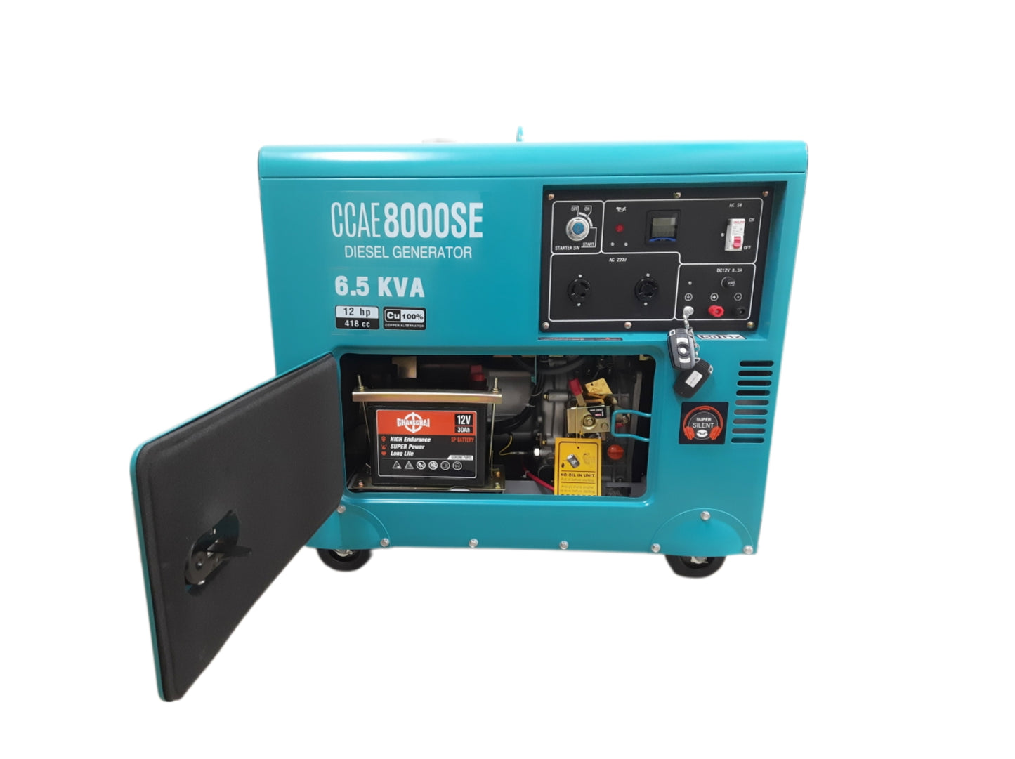 CCAE8000SE - 6.5 KVA Diesel Silent Generator - CHANGCHAI