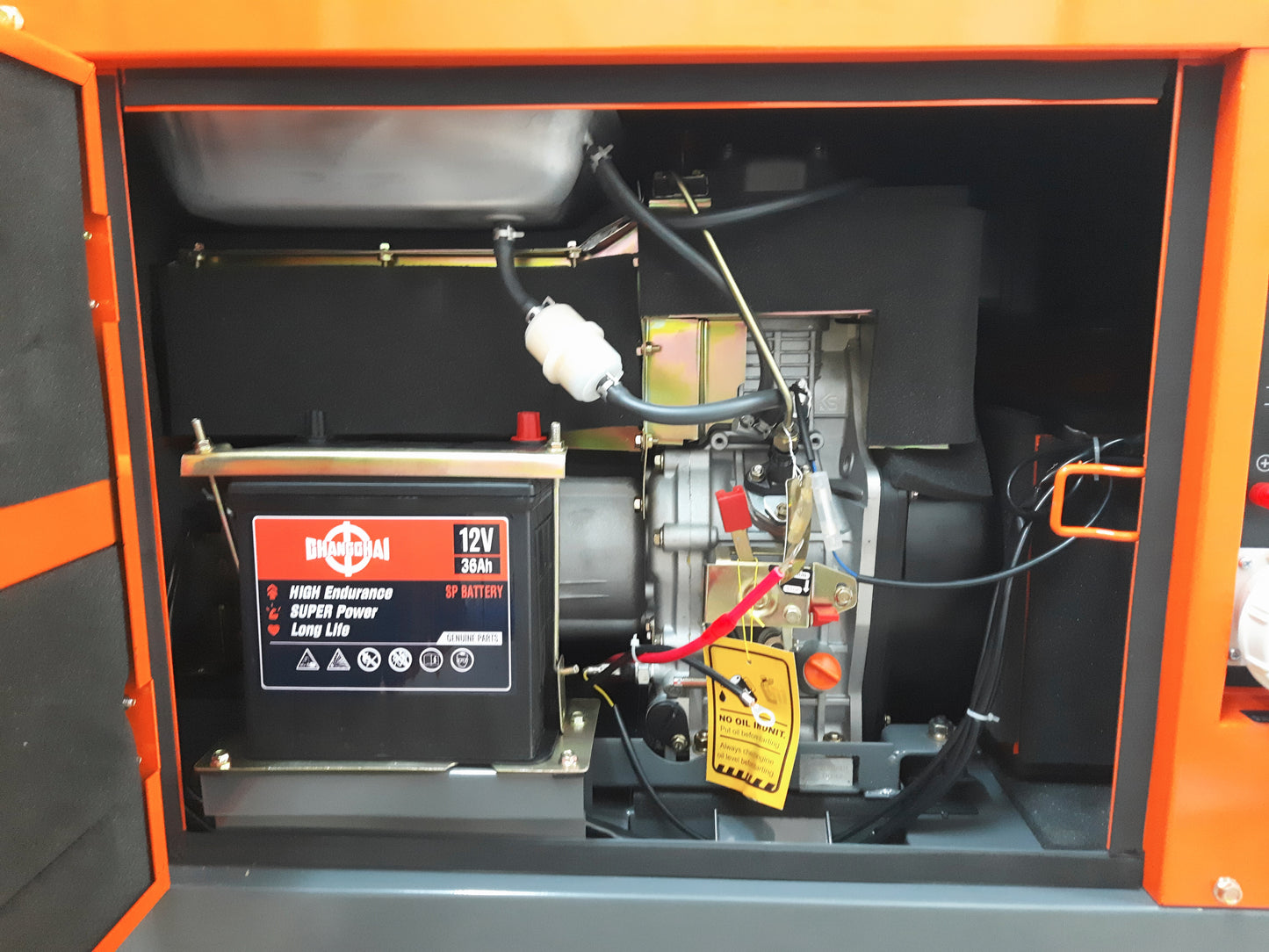 CCAE10000SE - 10 KVA Diesel Silent Generator - CHANGCHAI